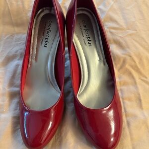 comfort plus by Predictions Women's Red Pumps